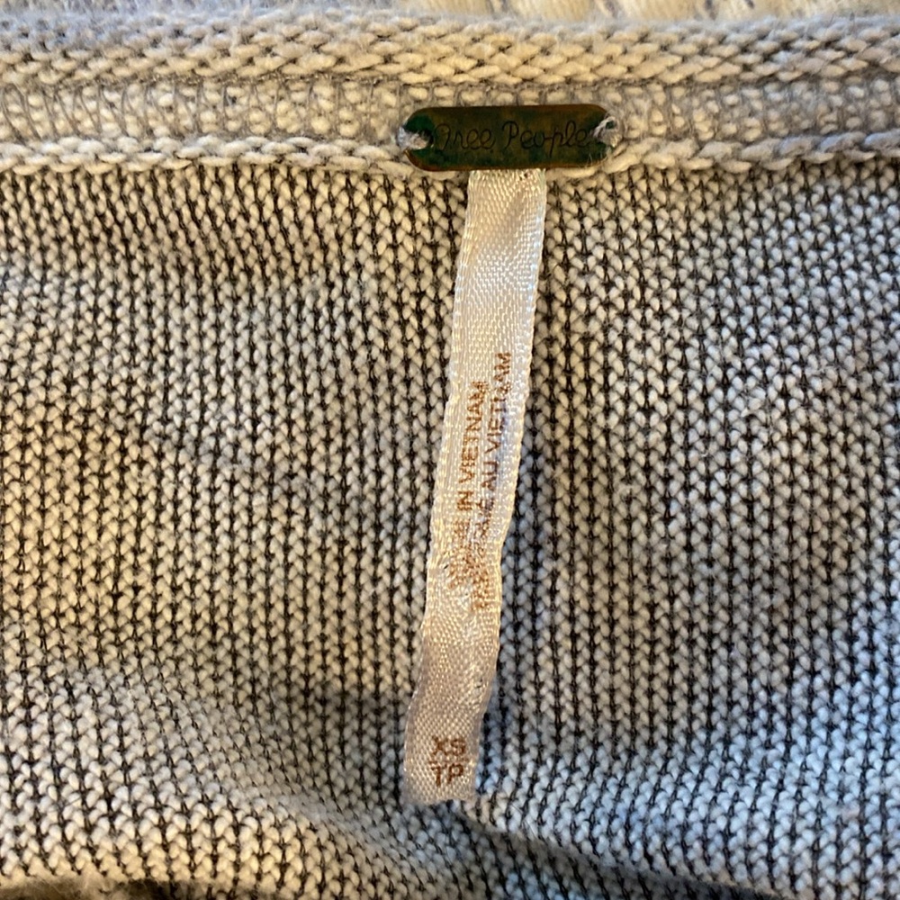 Free People Cloudy Day Sweatshirt in Blue - Picture 7 of 7